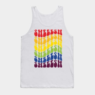 Sheesh rainbow Tank Top